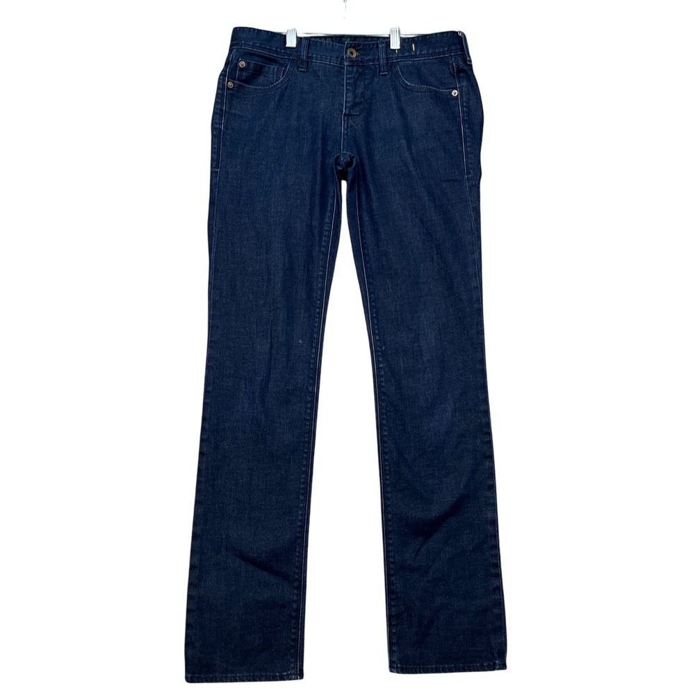 Madewell Rail‎ Straight Jeans Womens 29x34 Dark Wash Indigo 5-Pocket Denim EUC